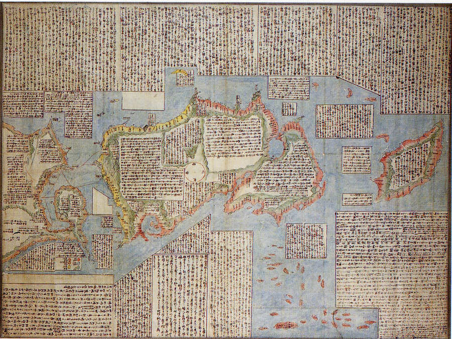 古川古松軒筆 松前蝦夷地之図 文化遺産オンライン