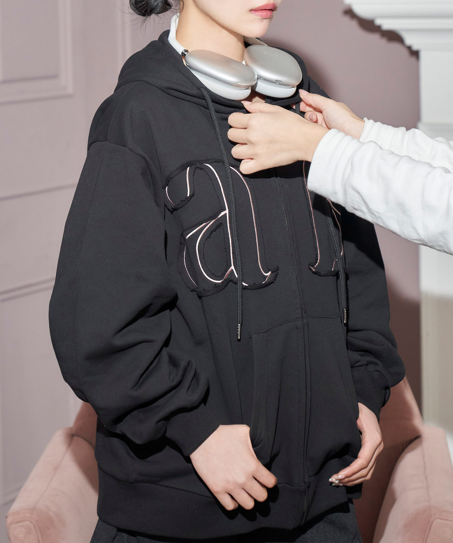 B'z FRIENDS ボアパーカー B'z】LIVE FRIENDS ボアパーカー Sサイズ