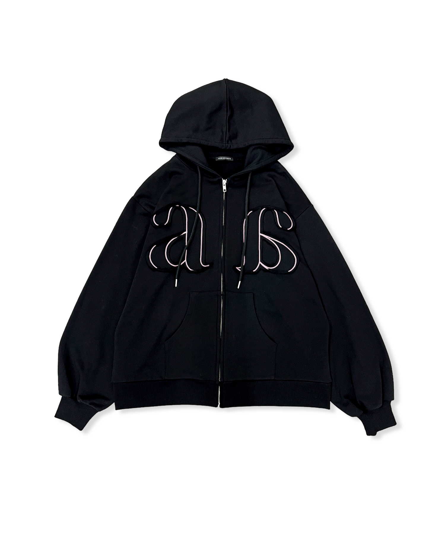 Novelbright ジップアップパーカー ブラック Novelbright ジップアップ