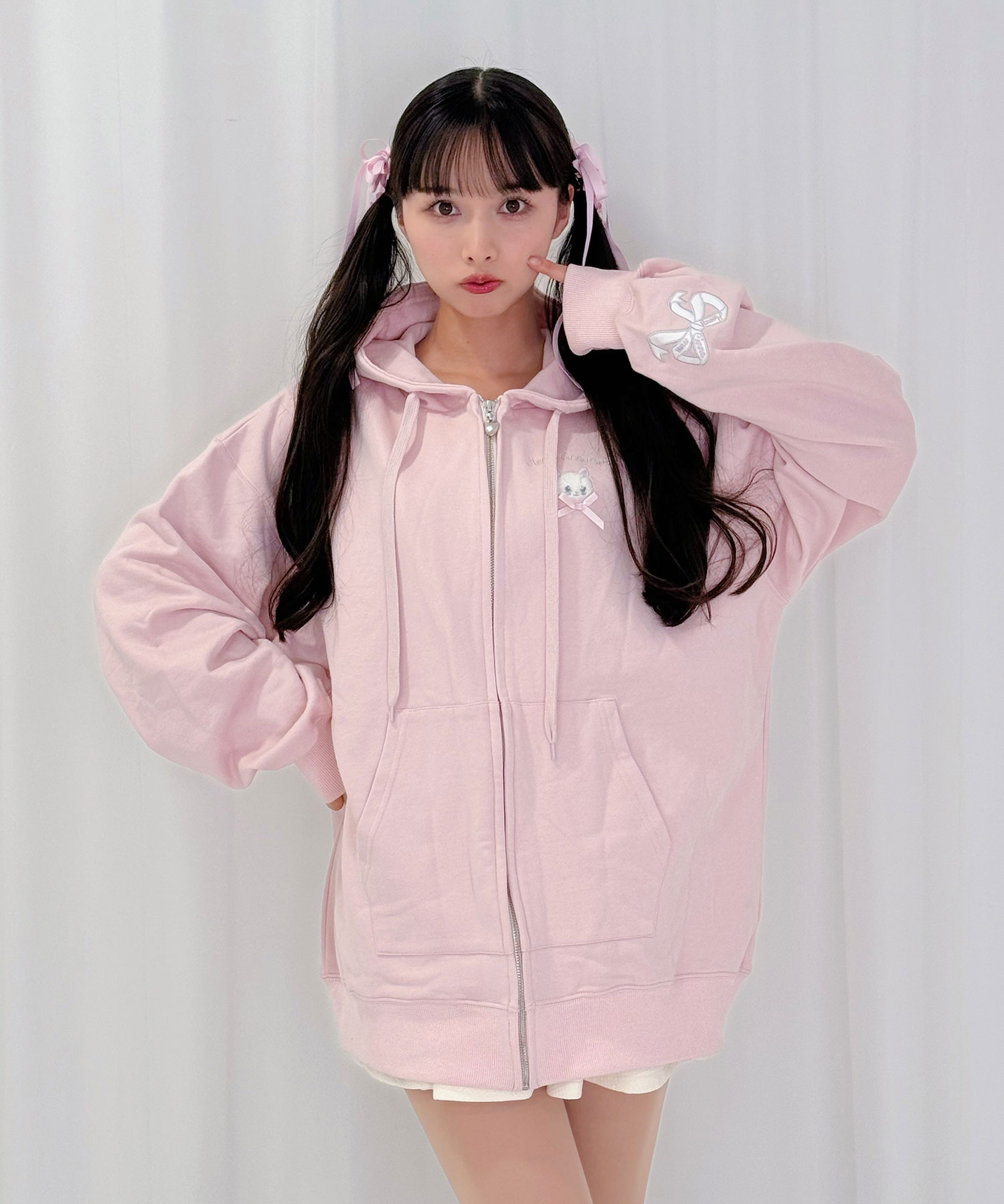 YUTA PERSONA ジップアップパーカー PINK ピンク NCT127 YUTA LIVE