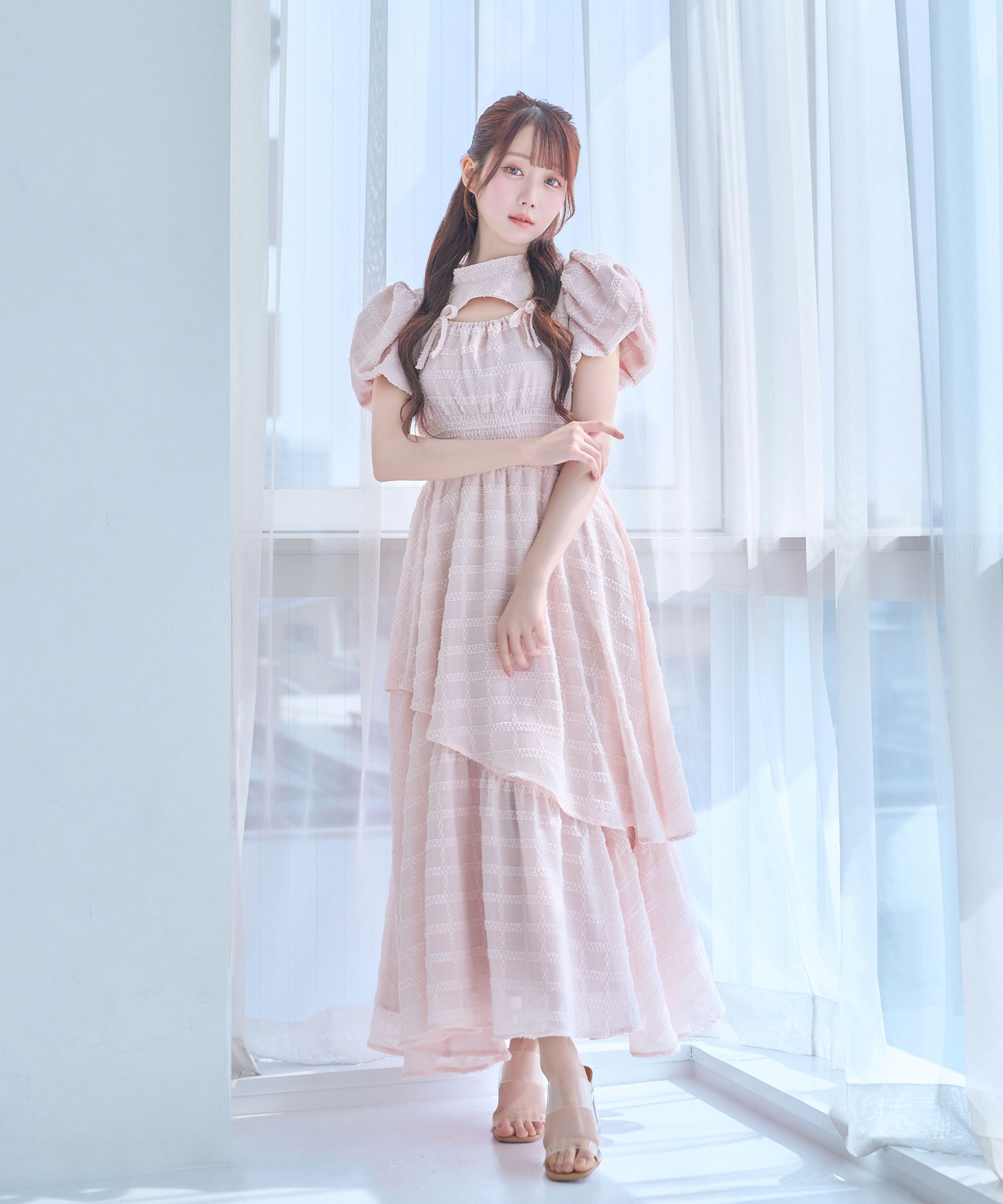 jacquard check dress – BUNNY APARTMENT