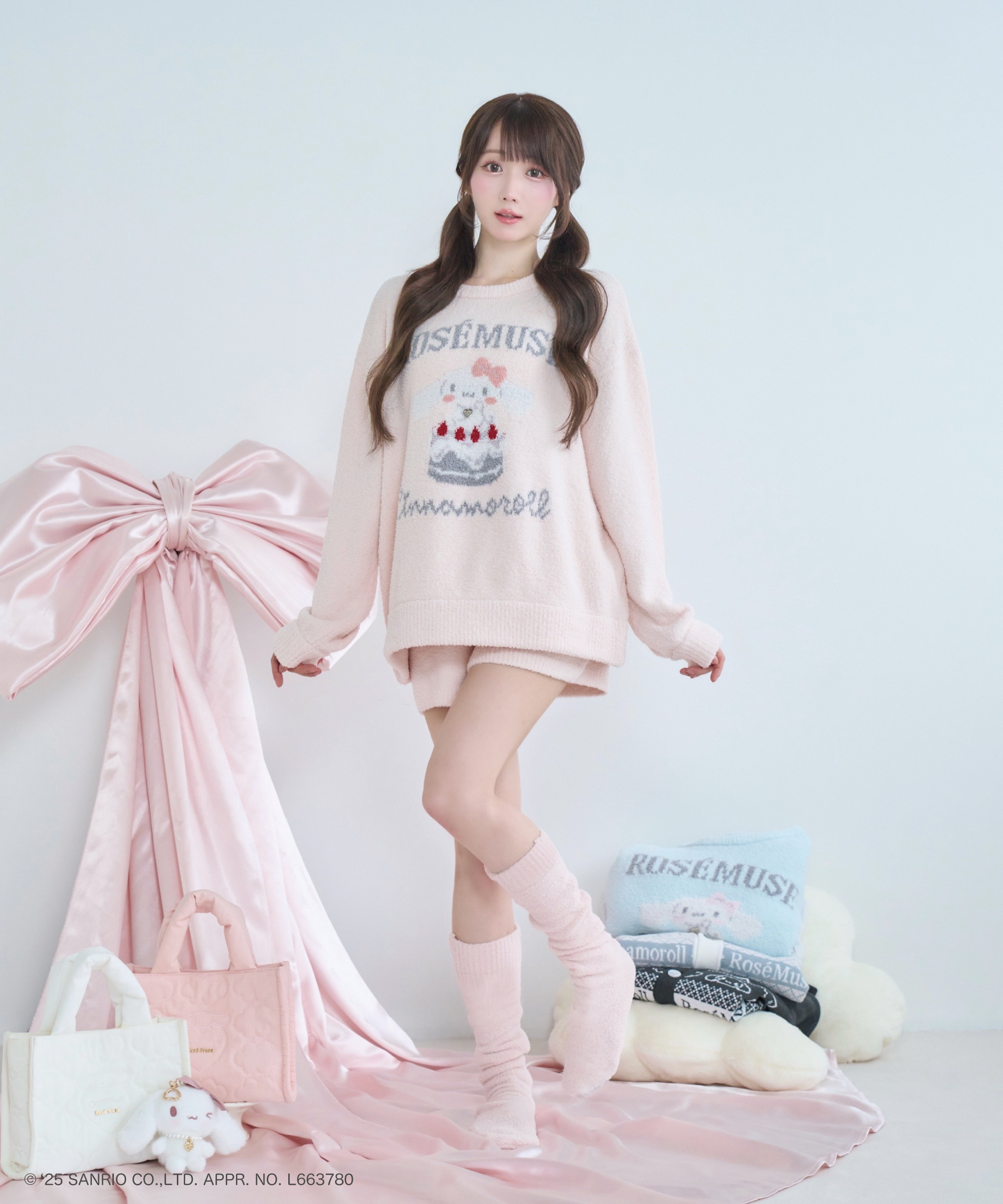 Cinnamoroll collab marshmallow knit set – BUNNY APARTMENT