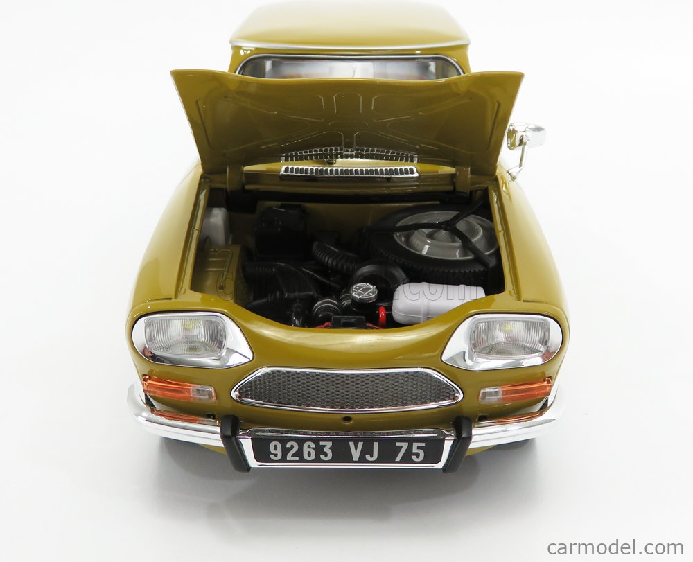 NOREV 181670 Scale 1/18 | CITROEN AMI 8 CLUB 1969 YELLOW GOLD