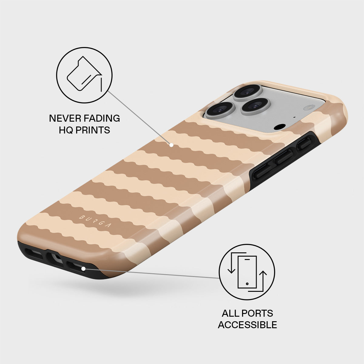 Golden Sand - iPhone 17 Pro Max Case | BURGA