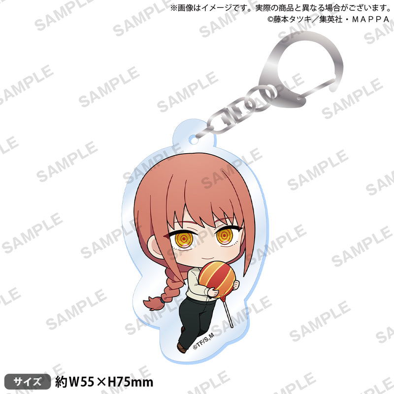 チェンソーマン アクリルキーホルダー むぎゅみにver. マキマ