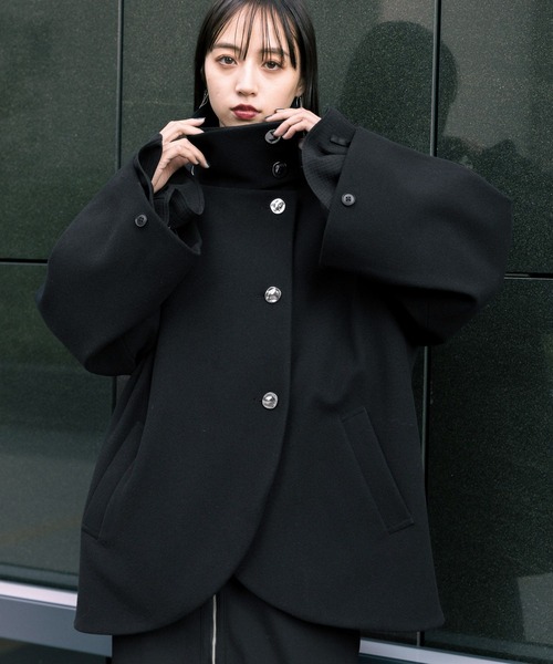 HARE（ハレ）の「ウーリーテック2WAYミドルコート(HARE)（その他