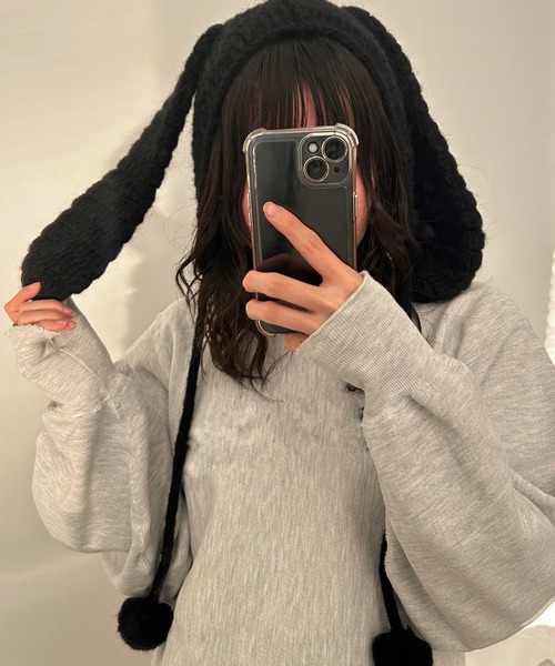 WEGO（ウィゴー）の「WEGO/ウサミミバラクラバ（ニットキャップ