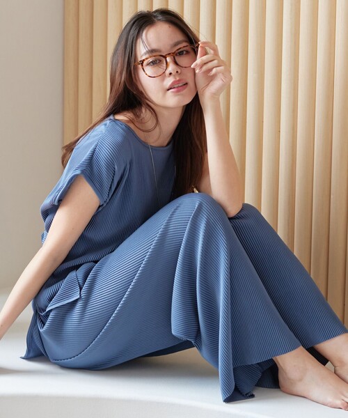 2点セット】クリスタルプリーツセットアップ（セットアップ