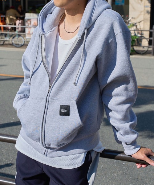 xavi76】ATHLETA アスレタ 裏起毛スウェット ジップパーカー アスレタ