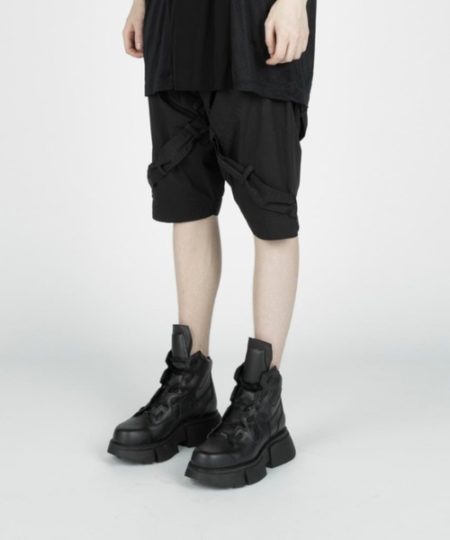 JULIUS（ユリウス）の「JULIUS/ユリウス/コーティングサルエルショート