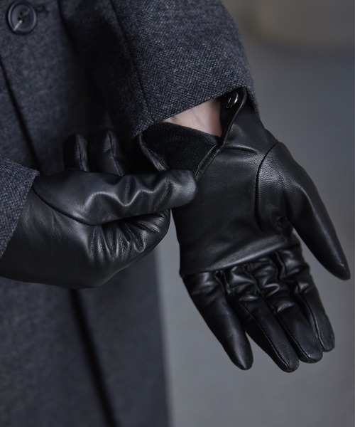 CLEL】Lamb Leather Gloves/ラムレザーグローブ（手袋）｜CLEL