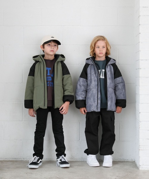 グローバルワーク ライトウォームスマートブルゾン Lサイズ ブラック