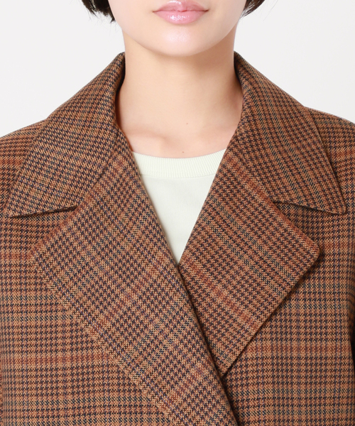 SLOBE IENA（スローブイエナ）の「チェックミドルコート（その他