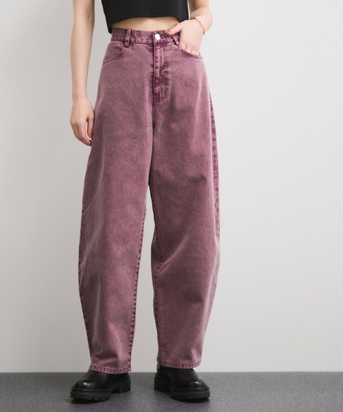 セール】硫化染めカツラギパンツ（デニムパンツ）｜LE CERCLE par rope