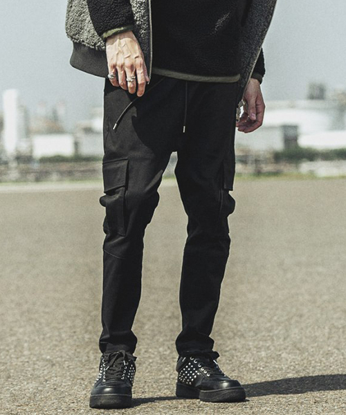 NO ID.（ノーアイディ）の「mp7459-Cツイルストレッチサルエル