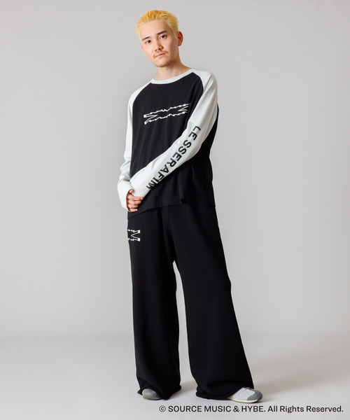 LE SSERAFIM × ZOZOTOWN RAGLAN TEE（Tシャツ/カットソー）｜LE