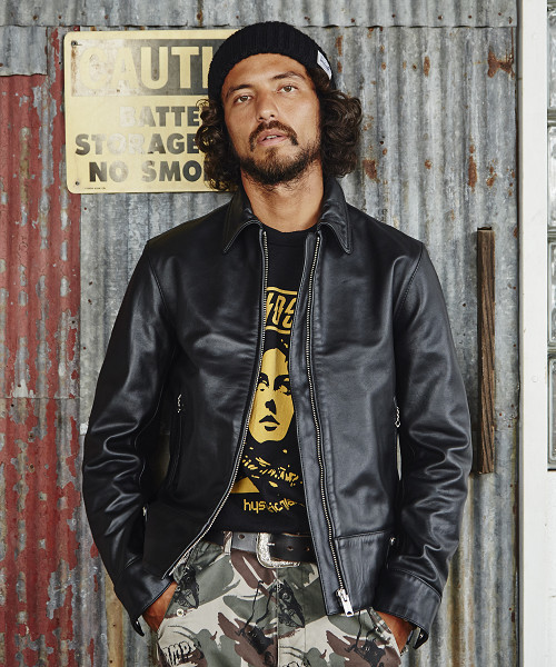 HYSTERIC GLAMOUR（ヒステリックグラマー）の「ホースレザー シングル