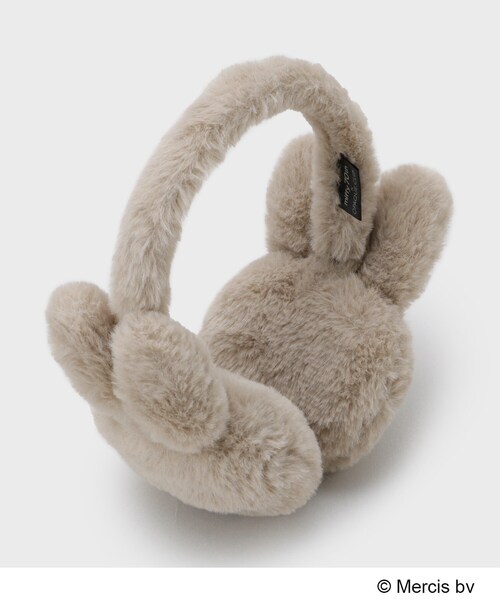 セール】【コラボ】miffy x OPAQUE.CLIP フェイクファーイヤマフ