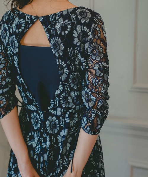 Kastane（カスタネ）の「【オケージョンドレス/結婚式】Uneven bicolor