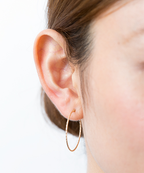 agete（アガット）の「K10ピアス（10132112045）（ピアス（両耳用