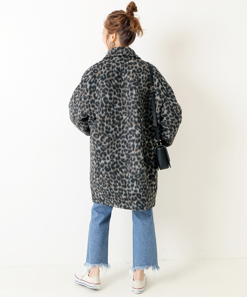 Spick & Span（スピックアンドスパン）の「レオパードシャギーバル