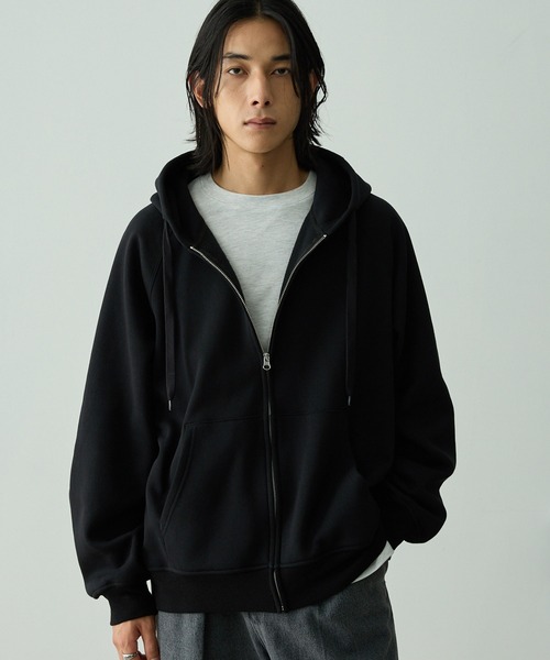 セール】ラグランバルーンスリーブオーバーサイズZIPパーカー