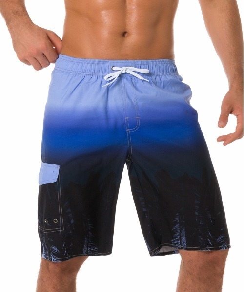 水陸両用 ウエストゴム サーフショーツ サーフパンツ/海パン 水着