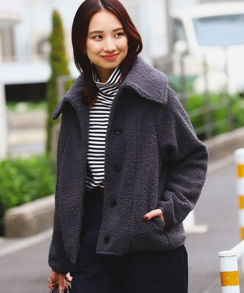 B:MING by BEAMS（ビーミングバイビームス）の「ボア ブルゾン（S～M