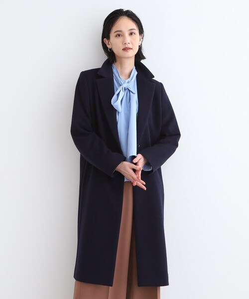 セール】【ウール】名品チェスターコート（チェスターコート）｜INDIVI