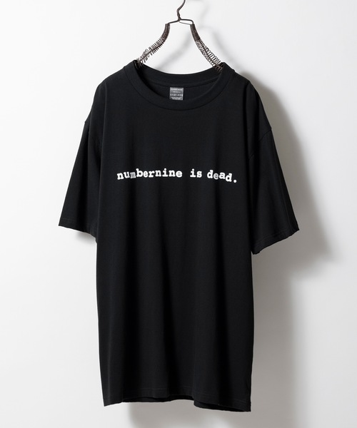 number nine スカルTシャツ ナイト期 ブラック