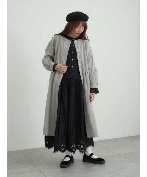 セール】【WEB限定】コットンジャカード製品染め前後2WAYワンピース