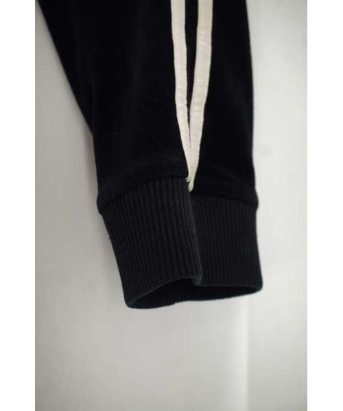 ブランド古着】ベロア トラックジャケット ライン入り（ジャージ