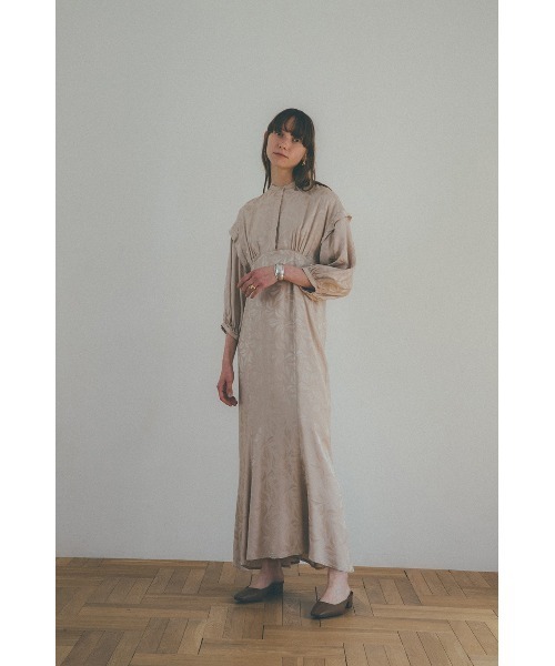 CLANE（クラネ）の「LEAF JACQUARD ONE PIECE（ドレス）」 - WEAR