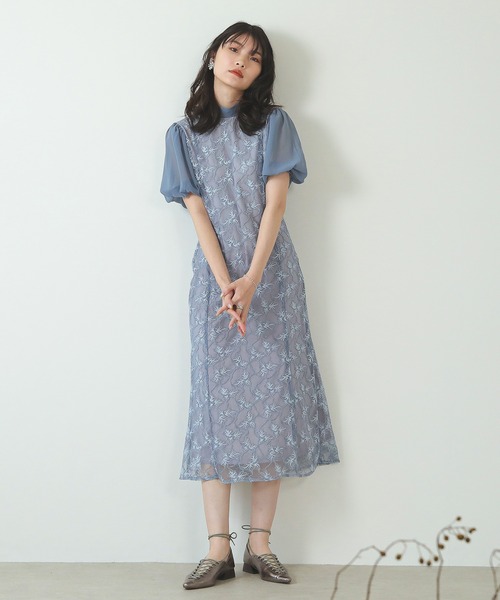 Kana（カナ）の「パフスリーブ レース マーメイドライン パーティー