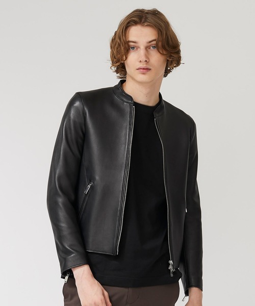 STUDIOUS（ステュディオス）の「【STUDIOUS】ラムレザーシングル