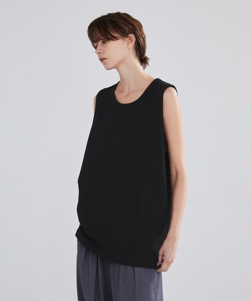 LUENNA】Dry Touch Layered Tank Top / ドライタッチレイヤードタンク