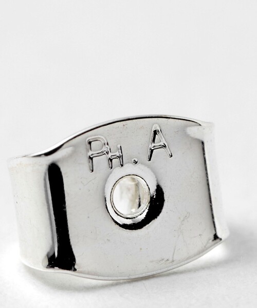 PHILIPPE AUDIBERT＞OVAL コンビカラー ピアス（ピアス（両耳用