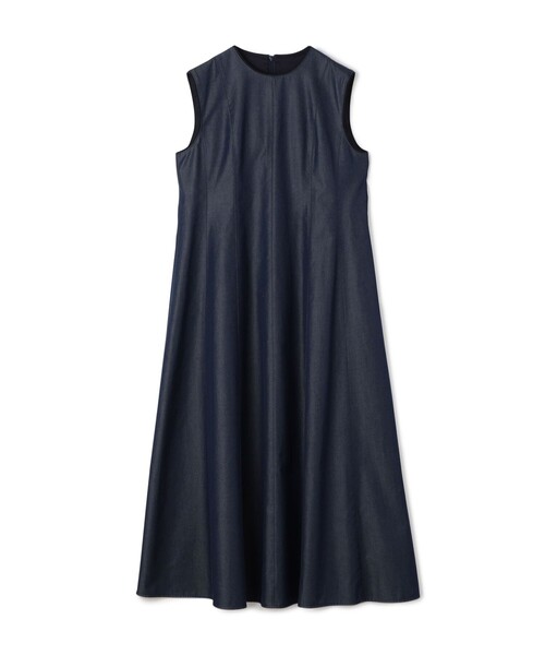 コットンシルクデニム プリンセスドレス（ワンピース）｜TOMORROWLAND