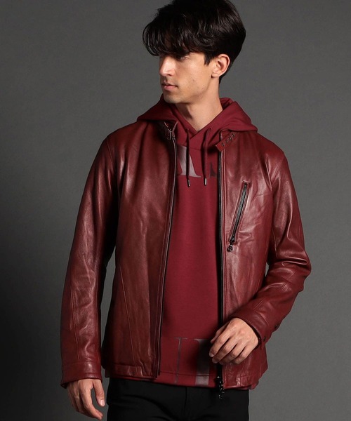 NICOLE CLUB FOR MEN（ニコルクラブフォーメン）の「ラムレザー