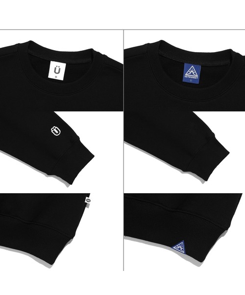 A'GEM/9 × .kom『ISTKUNST/イストクンスト』BEAR&SMILEY SWEATSHIRTS