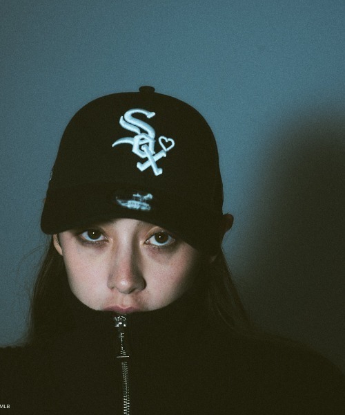BASICKS/ベーシックス】Newera White Sox Cap ブラック/ニューエラ