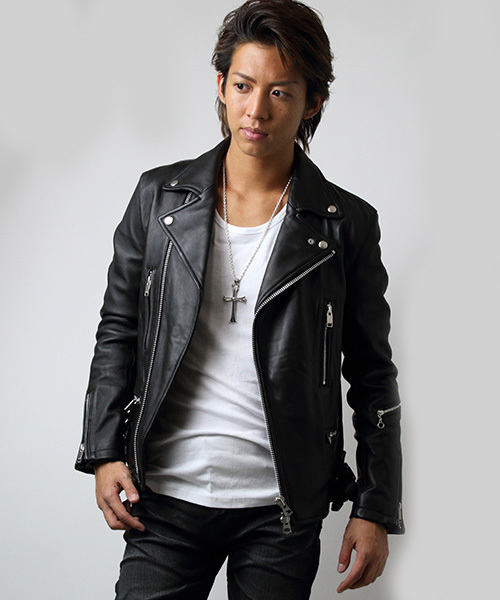 JACKROSE（ジャックローズ）の「ラムレザーダブルライダースTYPE－2