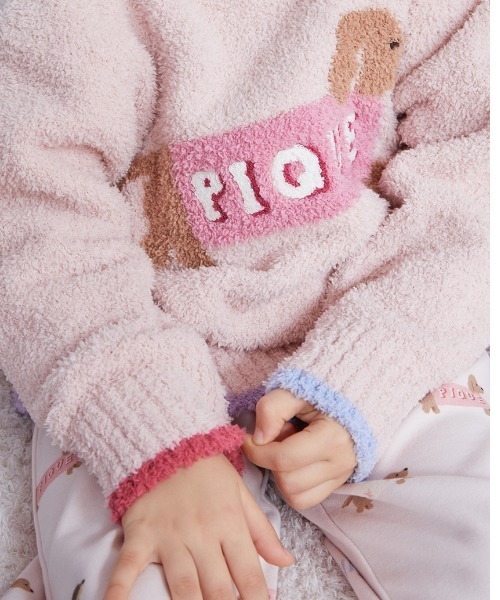 セール】【KIDS】ベビモコダックスフンドジャガードプルオーバー