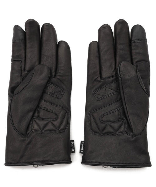 未使用Schott NYC WINTER LEATHER GLOVE BLACK