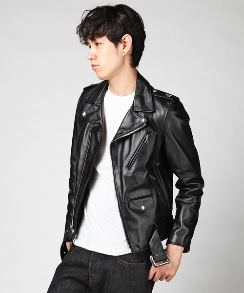 ビューティアンドユースユナイテッドアローズ黒 羊革 シングル