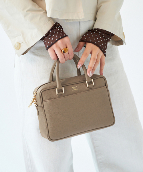 セール】《追加4》Manuel MILANO/マニュエルミラノ 別注 レザーバッグ