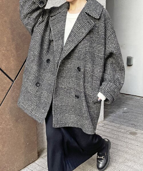 Spick & Span（スピックアンドスパン）の「Wスライバーチェックハーフ