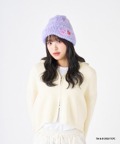 ケアベア 洗える ふわもこニット帽 ビーニー（ニットキャップ/ビーニー