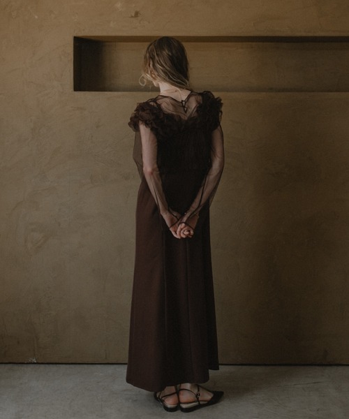 Many way frill dress（ドレス）｜et.UNiVER（エトユニベール）の