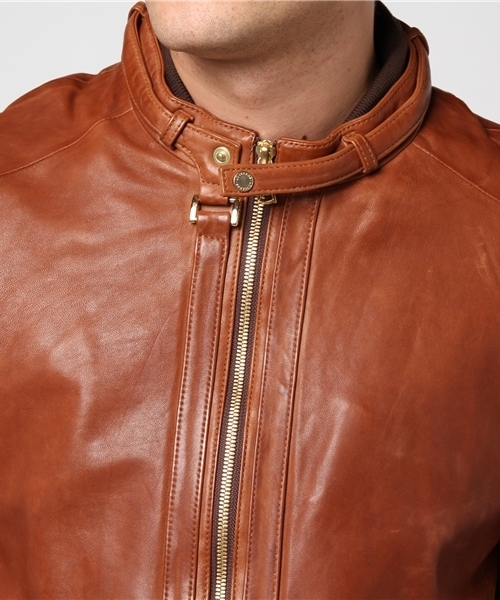 LOVELESS（ラブレス）の「【LOVELESS】MENS ブラウンレザーライダース